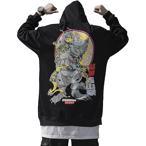 Amazon.com: XYXIONGMAO Techware Graphic Hoodies Street
